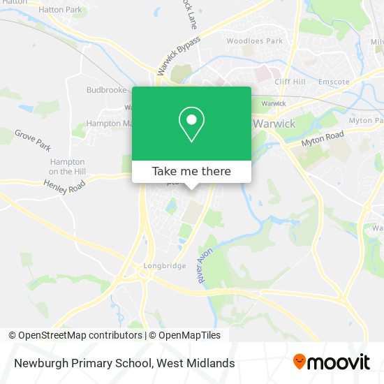 Newburgh Primary School map