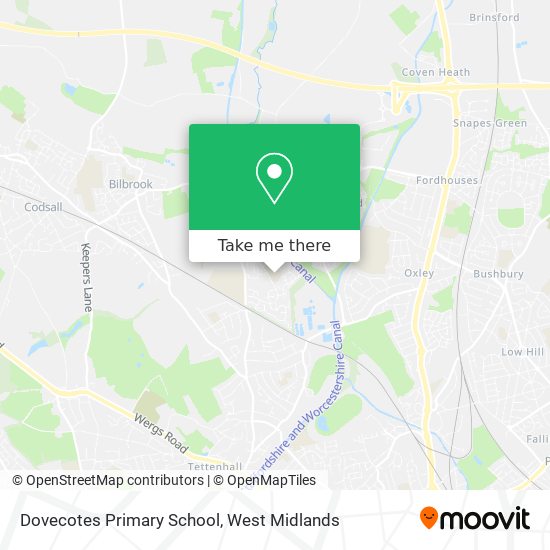 Dovecotes Primary School map