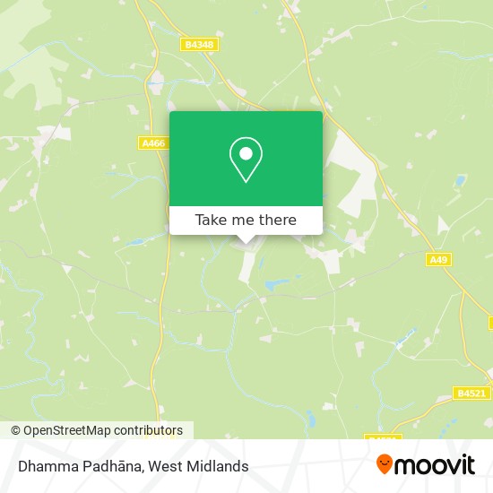 Dhamma Padhāna map