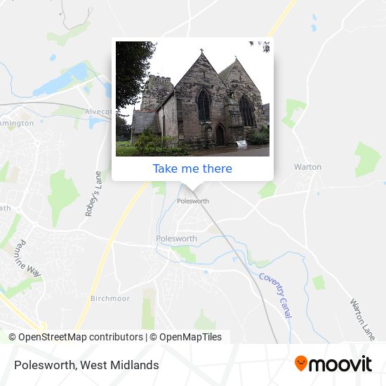 Polesworth map