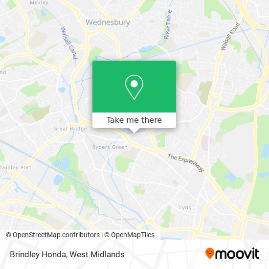Brindley Honda map