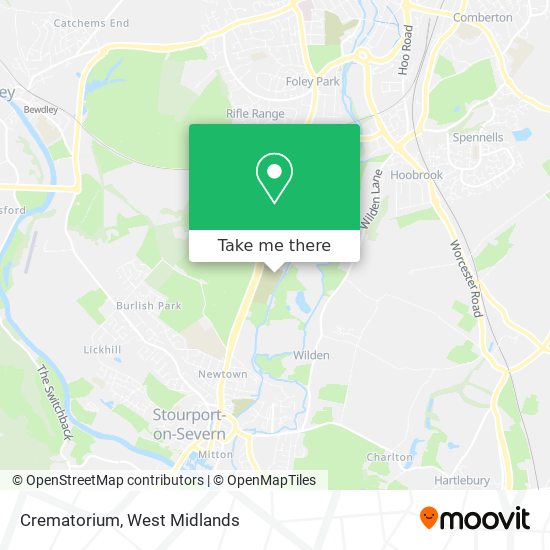 Crematorium map