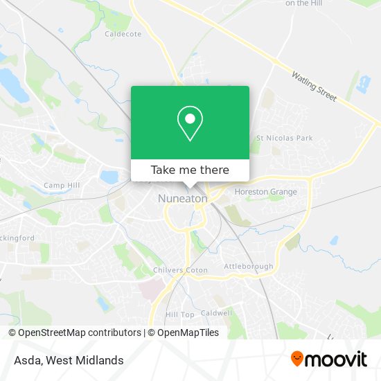 Asda map