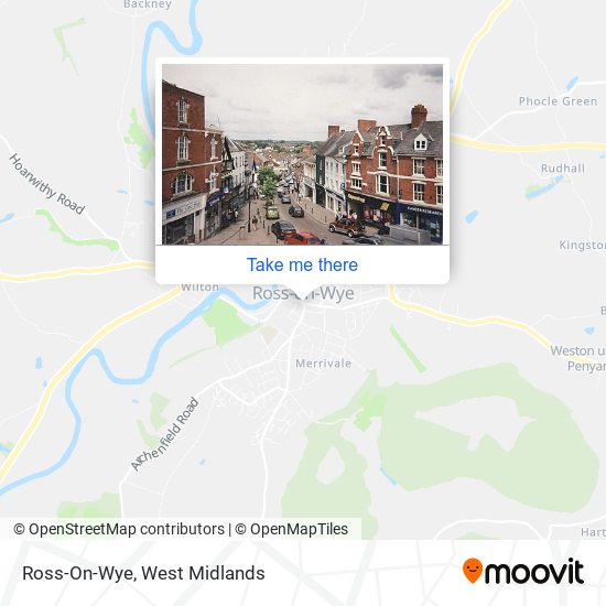 Ross-On-Wye map