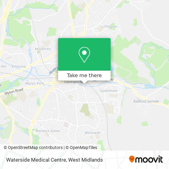 Waterside Medical Centre map