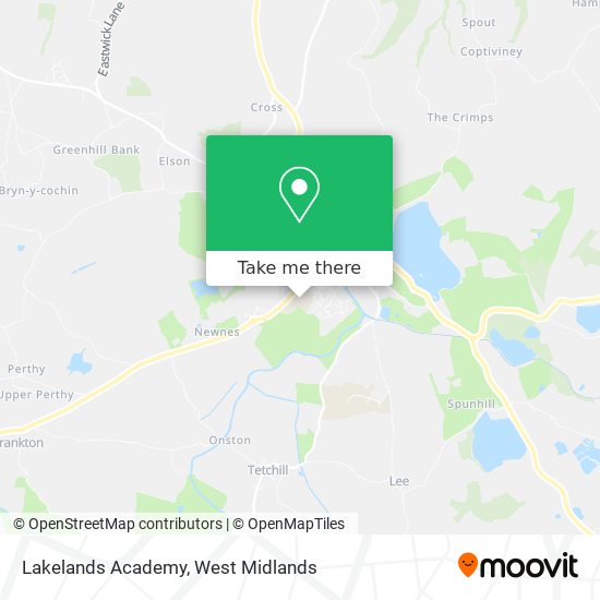 Lakelands Academy map