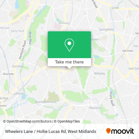 Wheelers Lane / Hollie Lucas Rd map