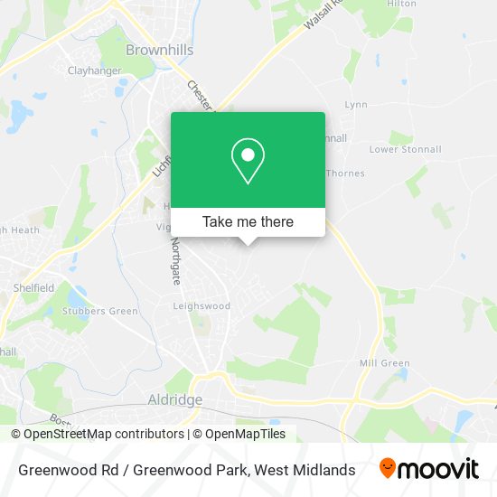 Greenwood Rd / Greenwood Park map