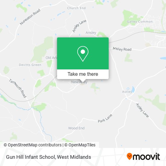 Gun Hill Infant School map