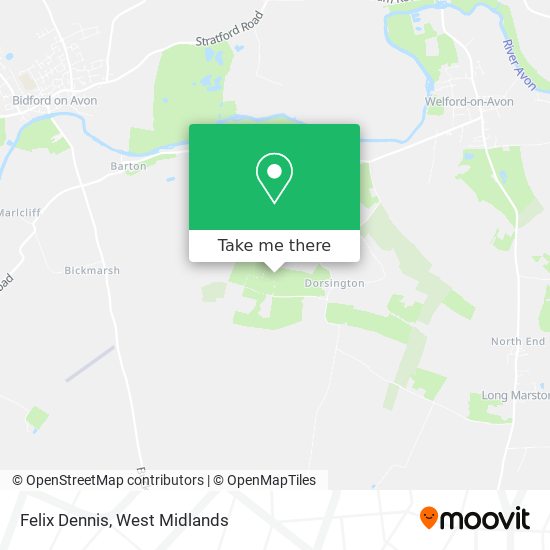 Felix Dennis map