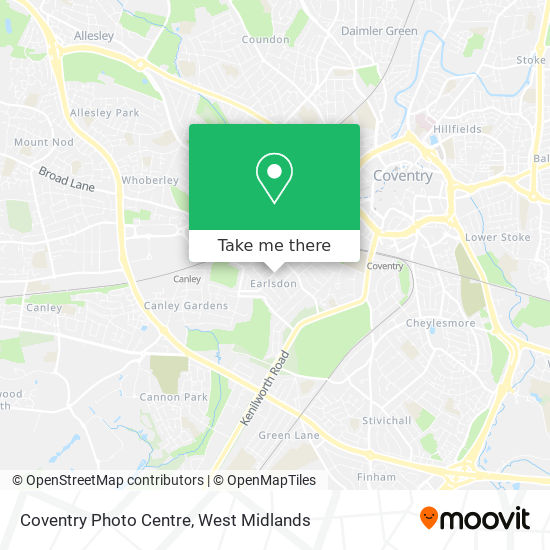 Coventry Photo Centre map