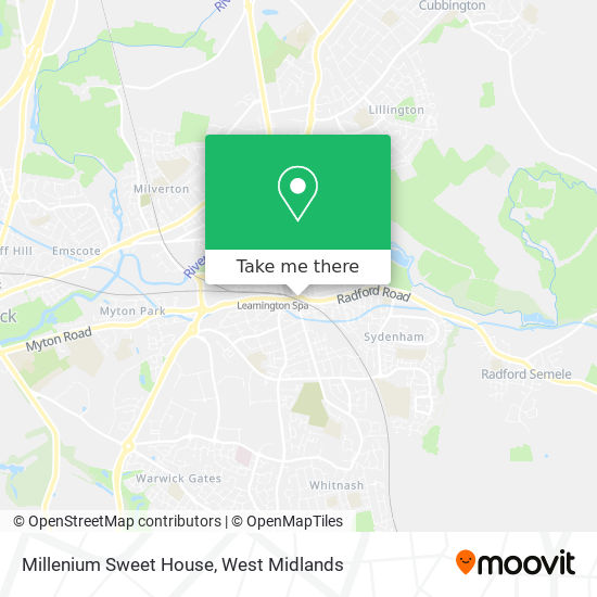 Millenium Sweet House map