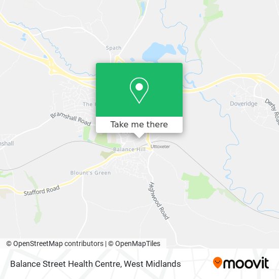 Balance Street Health Centre map