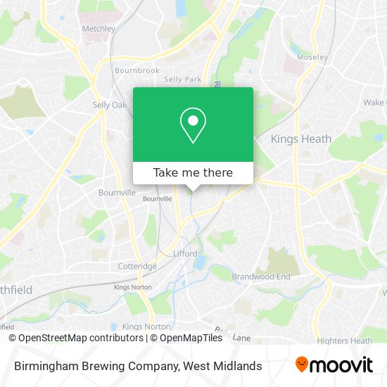 Birmingham Brewing Company map