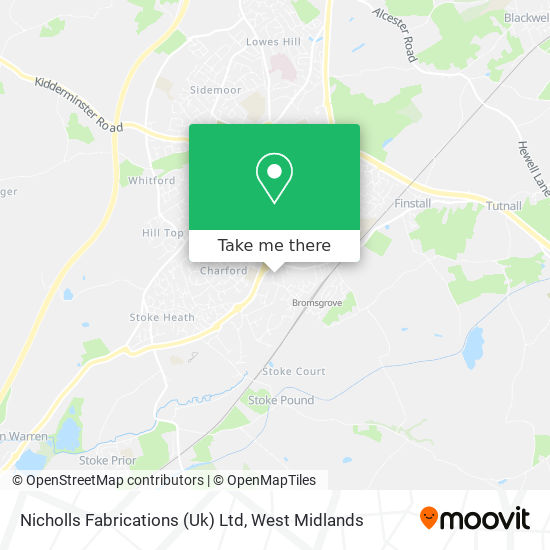 Nicholls Fabrications (Uk) Ltd map