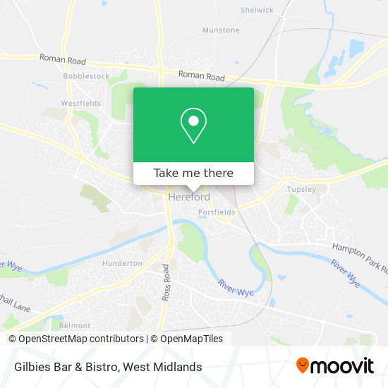 Gilbies Bar & Bistro map