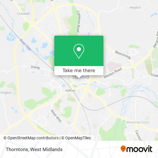 Thorntons map