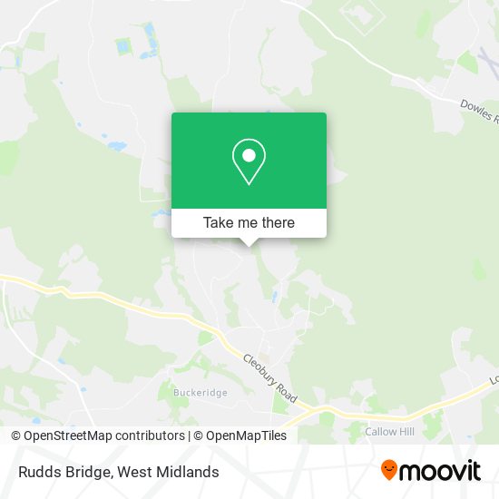 Rudds Bridge map