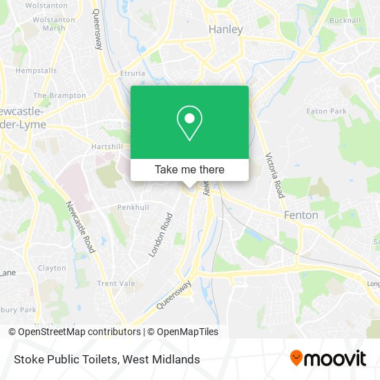 Stoke Public Toilets map