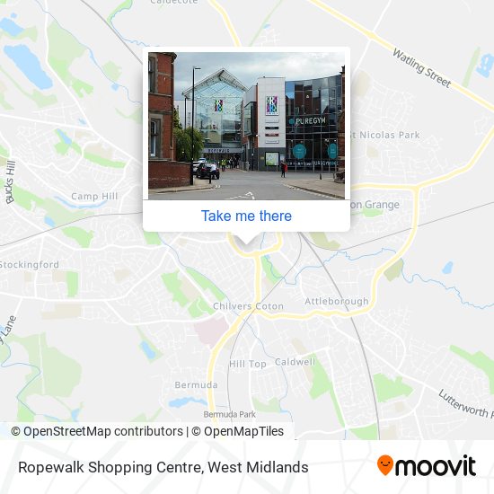 Ropewalk Shopping Centre map