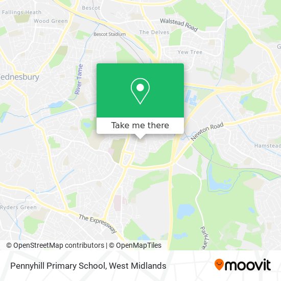 Pennyhill Primary School map