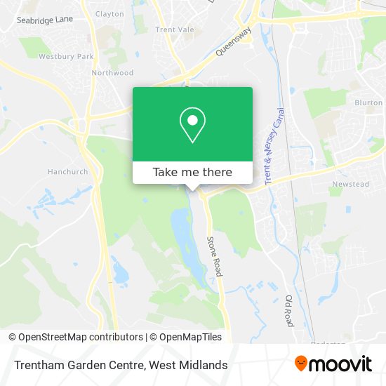 Trentham Garden Centre map