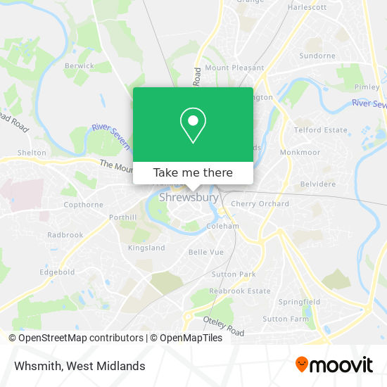 Whsmith map