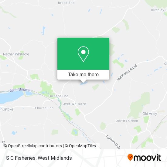 S C Fisheries map