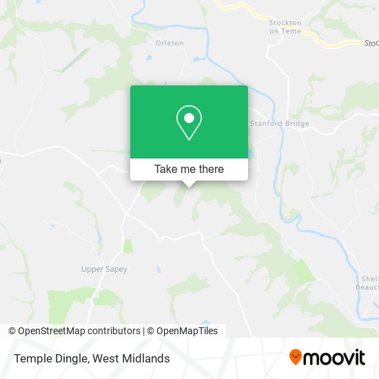 Temple Dingle map
