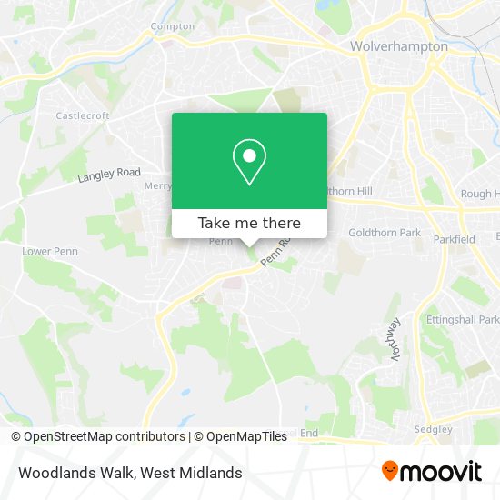 Woodlands Walk map