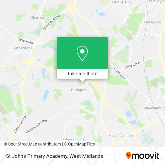 St John's Primary Academy map