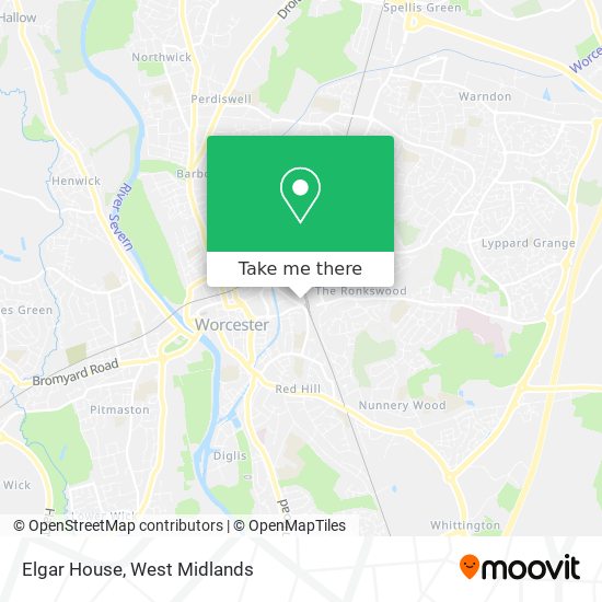 Elgar House map