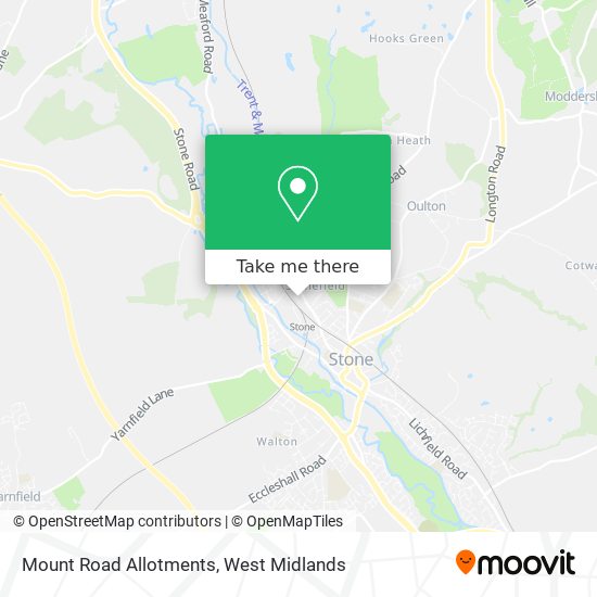 Mount Road Allotments map