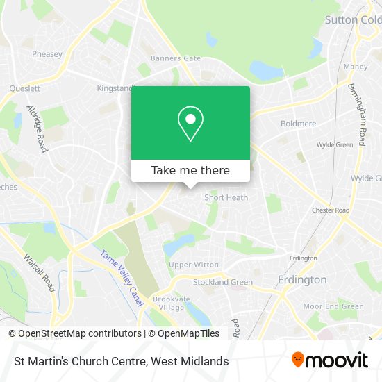 St Martin's Church Centre map