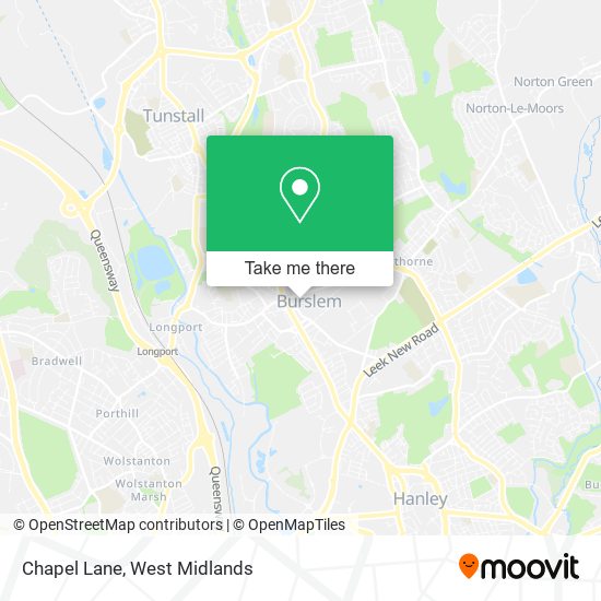 Chapel Lane map
