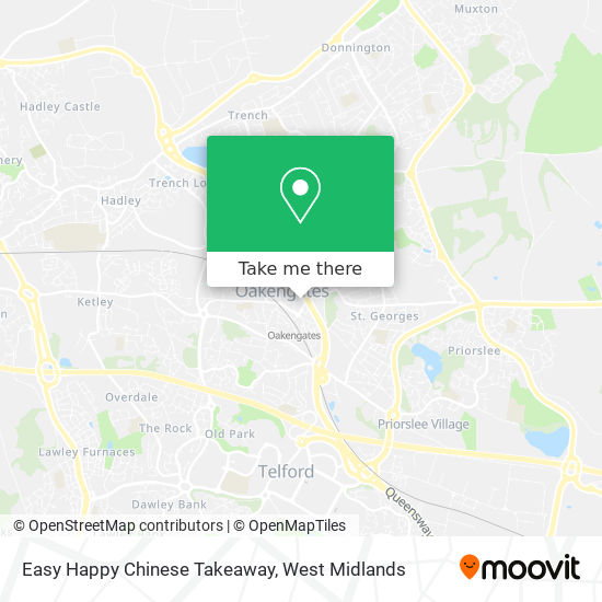 Easy Happy Chinese Takeaway map