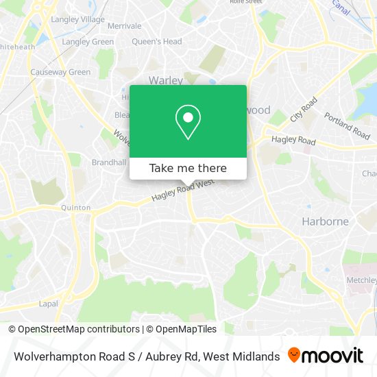 Wolverhampton Road S / Aubrey Rd map