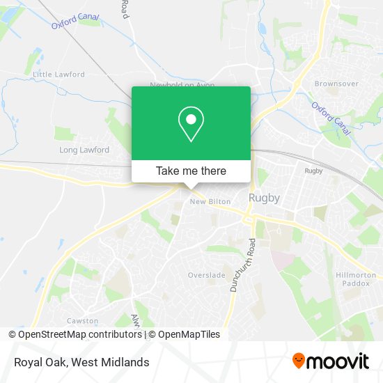 Royal Oak map