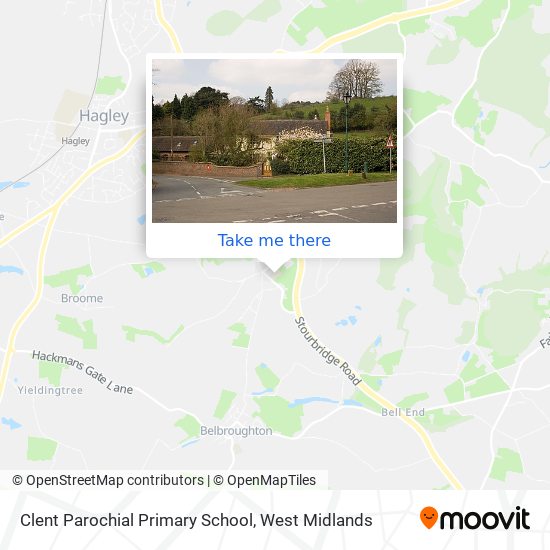 Clent Parochial Primary School map