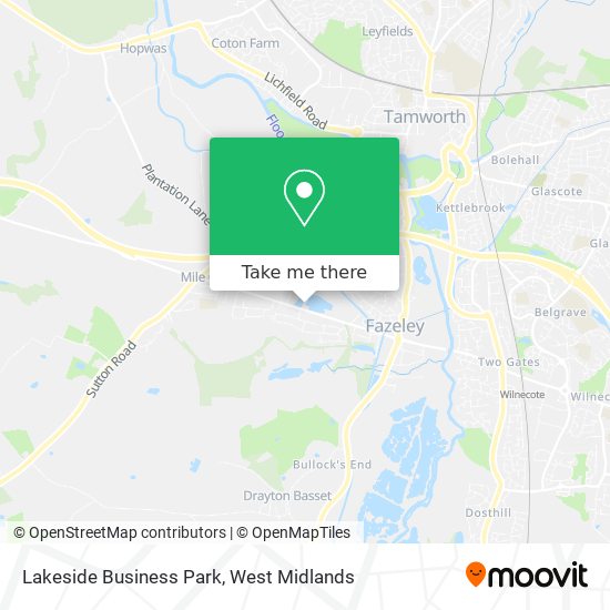 Lakeside Business Park map