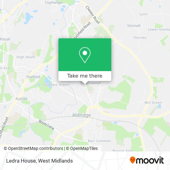 Ledra House map