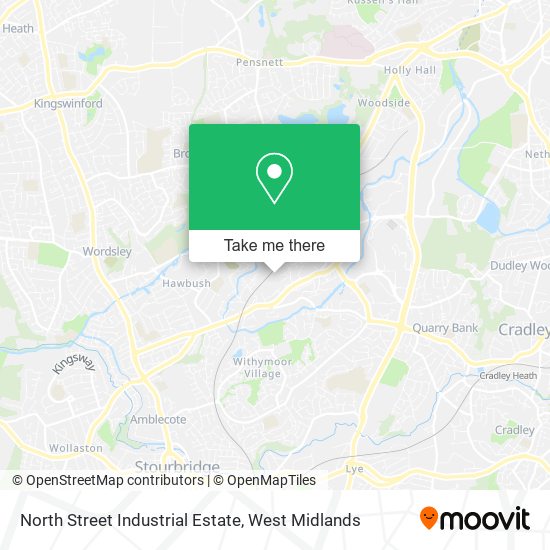 North Street Industrial Estate map