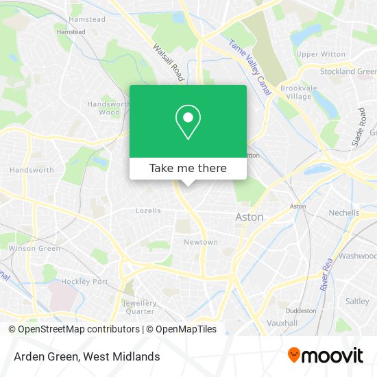 Arden Green map