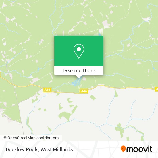 Docklow Pools map