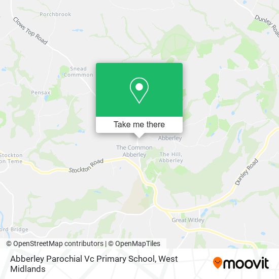 Abberley Parochial Vc Primary School map
