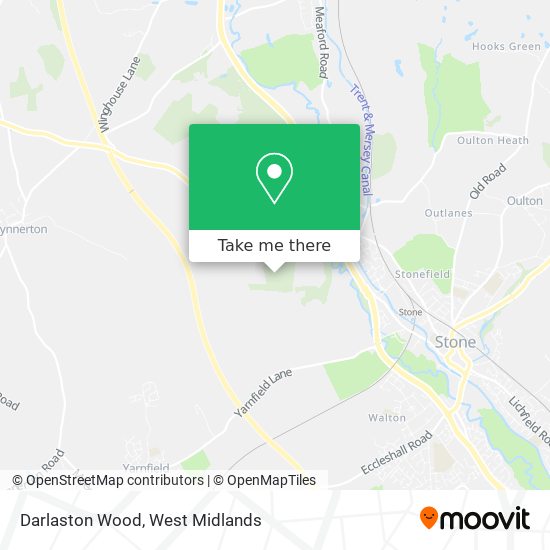 Darlaston Wood map
