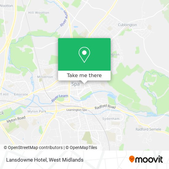 Lansdowne Hotel map