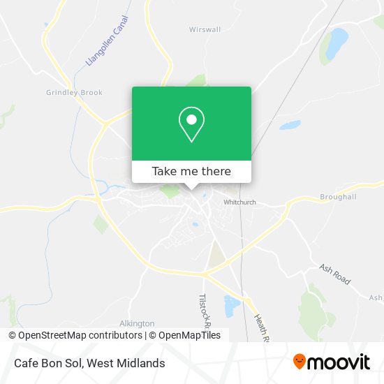 Cafe Bon Sol map