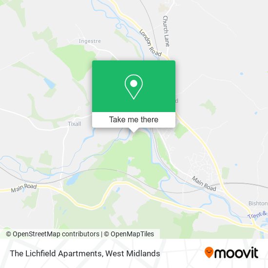 The Lichfield Apartments map