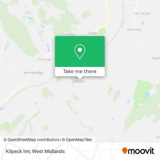 Kilpeck Inn map